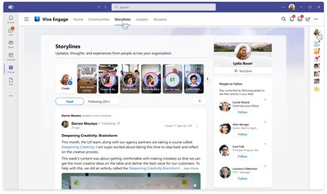Viva Engage のストーリー Microsoft サポート