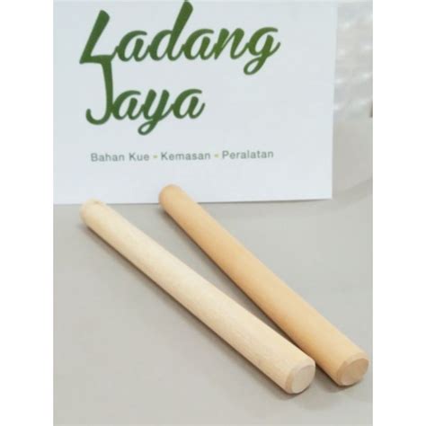 Jual Rolling Pin Kayu 28cm Shopee Indonesia