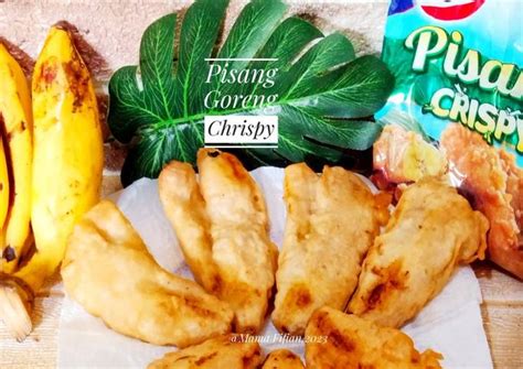 Resep Pisang Goreng Chrispy Oleh Lanjarsih Mama Fifian MasakanRumahan