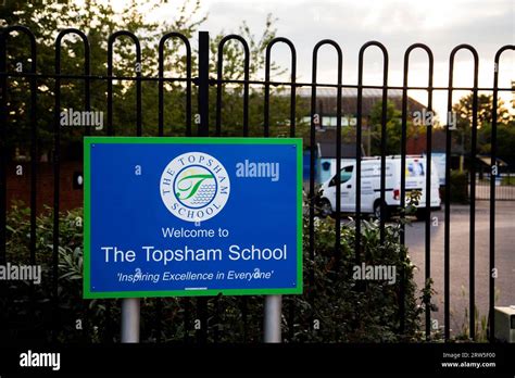 The Topsham Primary School Devon Stock Photo Alamy