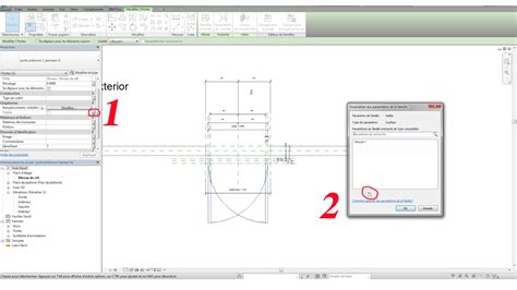 Vanille3D Revit Et Autocad Reporter Le Sens D Ouverture D Une Porte