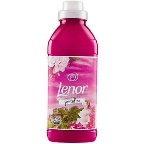 Lenor Portofino Adoucissant 22 lavages 550 ml pour une fraîcheur et