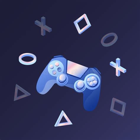 Video Game Controllers Vector Stock Illustrations Video Game