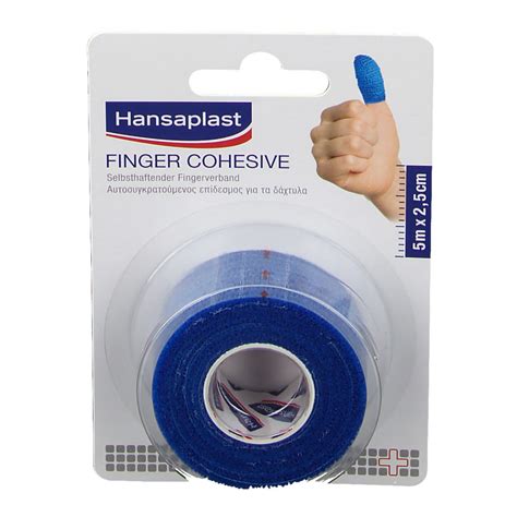 Hansaplast Selbsthaftender Fingerverband M X Cm Blau St Shop