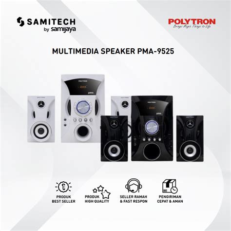 Jual Speaker Polytron Pma B Bluetooth Speaker Multimedia Karaoke