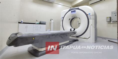 NUEVO TOMÓGRAFO ESTARÁ OPERATIVO A PARTIR DEL LUNES EN EL HRE Itapúa