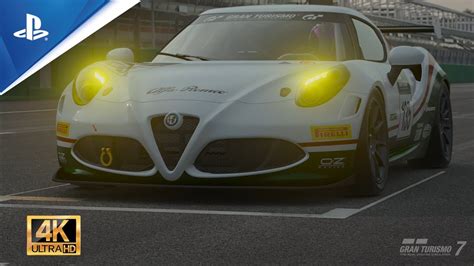 Gran Turismo 7 Alfa Romeo 4C Gr 4 Le Mans La Sarthe 30 Mins