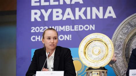 Kazakhstans Wimbledon Champion Elena Rybakina Talks About Her Sensational Win Emotions And