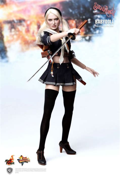 Sucker Punch Babydoll Emily Browning 12 Figure Hot Toys MMS157