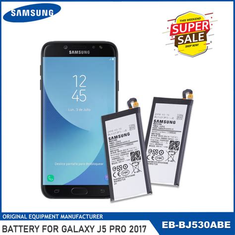 Battery for Samsung Galaxy J5 Pro Battery J530 | J530F | J530G Battery ...