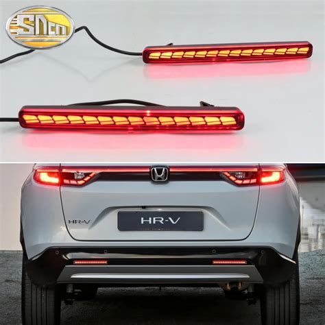 For Honda HR V HRV 2022 2023 3 In 1 Functions 12V LED Bumper Light Rear