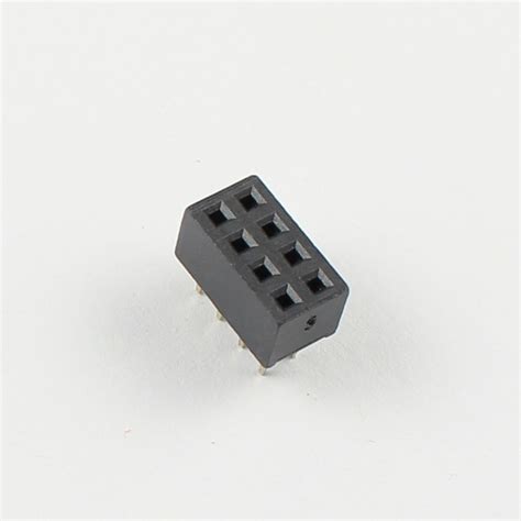 20Pcs 2mm 2 0mm Pitch 2x4 Pin 8 Pin Female Dual Row Straight Pin Header