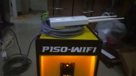 How To Setup And Use The Piso Wifi Machine Youtube