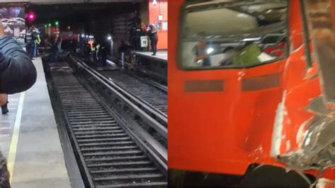 Chocan Trenes En El T Nel Tlatelolco La Raza De La L Nea Del Metro De