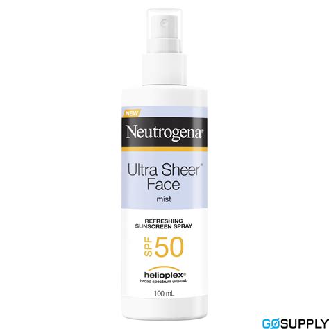 Ultra Sheer® Face Serum With Vitamin E Spf 60