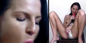 Walleria Sits On Her Big Red Dildo Walleria Tnaflix