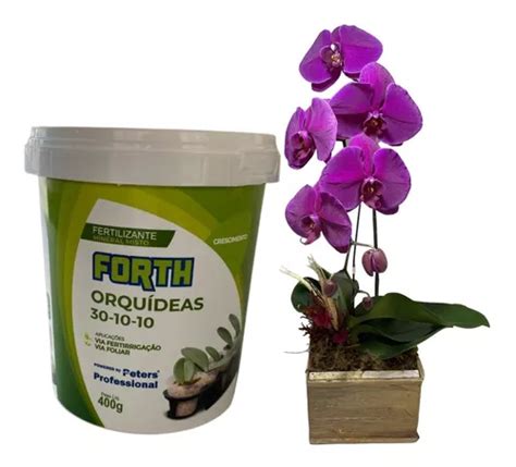 Adubo Fertilizante Forth Orquídea Crescimento 30 10 10 400g