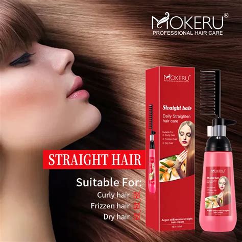 Permanent Hair Straightener Cream