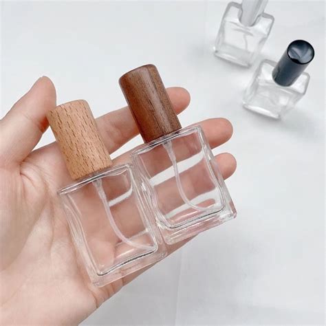 Frasco De Ml De Perfume Quadrado Mini Vidro Para Amostras De