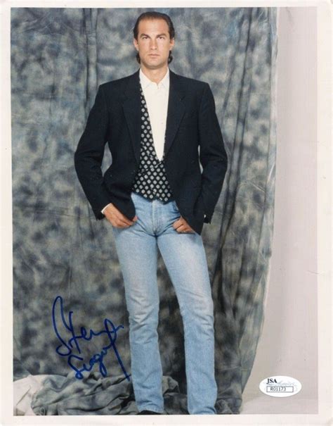 Steven Seagal Autographed 8x10 Photo (JSA)