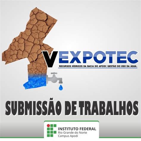 Submissão de trabalhos para a V EXPOTEC acontece até 30 de setembro