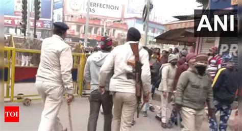 Police Lathi Charge Bihar Staff Selection Commission Aspirants Amid