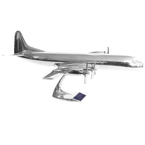 Large Lockheed Original Electra Aluminum Airplane Model | TFTM Melrose