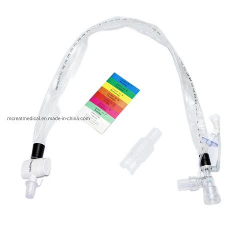 Medical Grade Closed Suction Catheter 24hours Adult Double Swivel Elbow