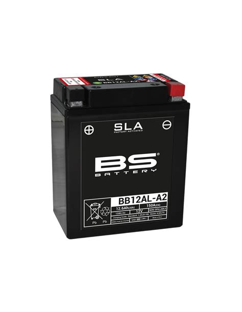 Batterie BS BATTERY SLA sans entretien activé usine BB12AL A2