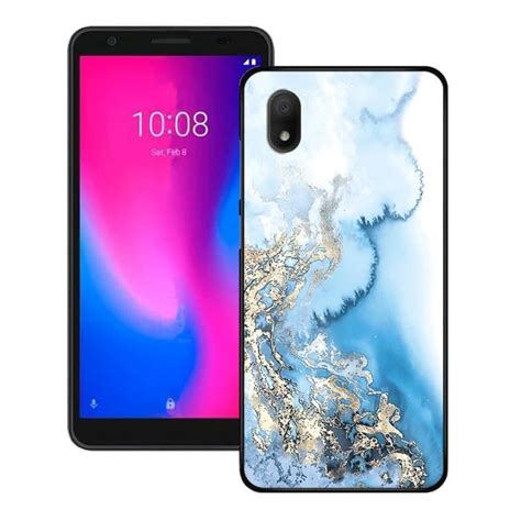 FZ Coque Pour Alcatel 1B 2020 5 5 Silicone TPU Souple Case De