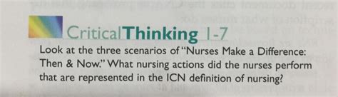 😍 Critical thinking nursing scenarios. Critical Thinking and Care Plans Go Together Like Chicken ...