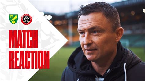 Paul Heckingbottom Match Reaction Interview Norwich City