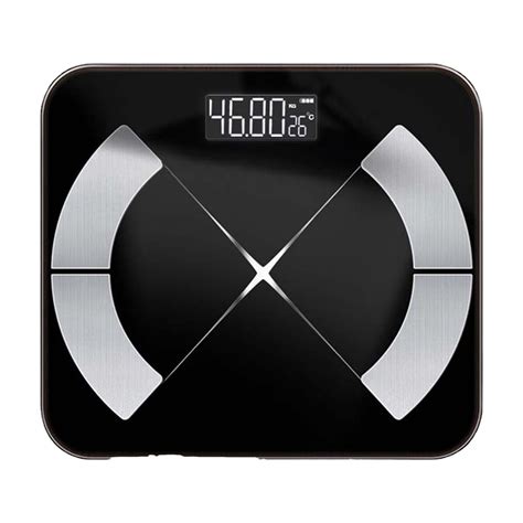 Smart Scale For Body Weight And Fat Percentage With Lcd Display