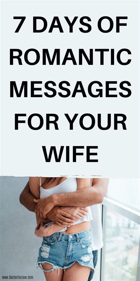 7 Romantic Messages For Wife Romantic Messages For Wife Romantic