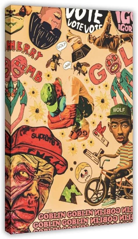 Tyler Gregory Okonma Tyler The Creator American Rapper Posters Canvas