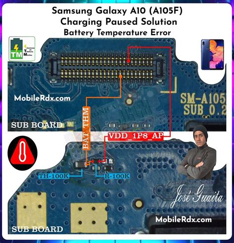 Repair Samsung Galaxy A Charging Paused Problem Battery Temperature