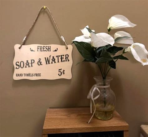 Fresh Soap Water Cents Hand Towels Free X In Lace Shaped Wood