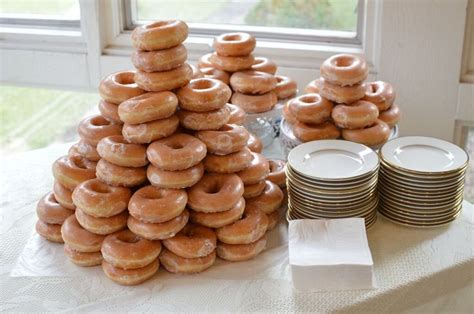 Krispy Kreme Wedding Tower