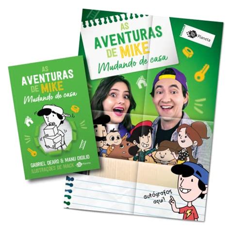 Caderno As Aventuras De Mike - AS AVENTURAS DE MIKE 3: MUDANDO DE CASA – EDIÇÃO COM BRINDE (PÔSTER ...