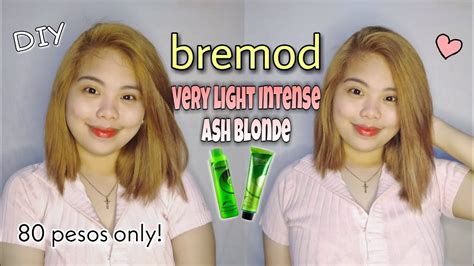 BREMOD VERY LIGHT INTENSE ASH BLONDE 10 11 Review No Bleach DIY