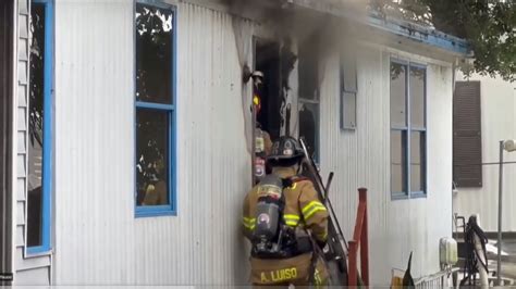 Firefighters Quickly Extinguish Mobile Home Fire In Pembroke Park