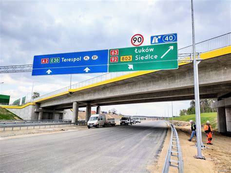 Autostrada A2 do Siedlec na ukończeniu Najnowsze zdjęcia z budowy