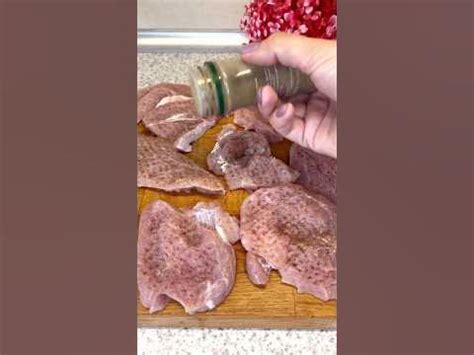 Вкусное мяско по-французски♨️ #cooking #рецепт #food - YouTube