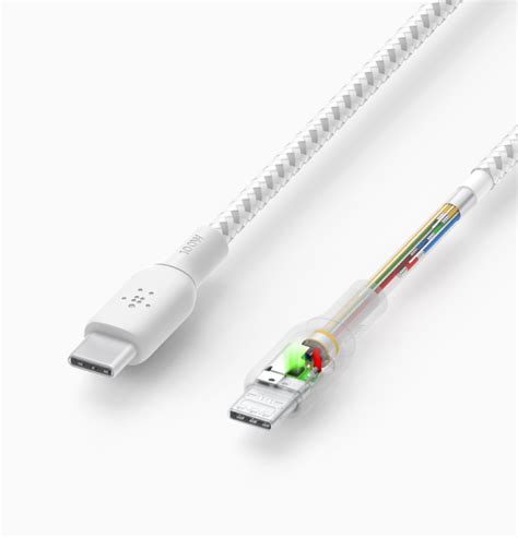 Belkin BOOSTCHARGE Braided Sync and Charge Up to 480Mbps สายชารจ USB