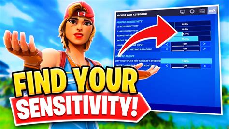 How To Find The Best Sensitivity In Fortnite Keyboard And Mouse Fortnite Tips And Tricks Youtube