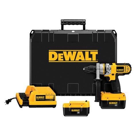 Dewalt 1 2 In 36 Volt Variable Speed Cordless Hammer Drill In The Hammer Drills Department At