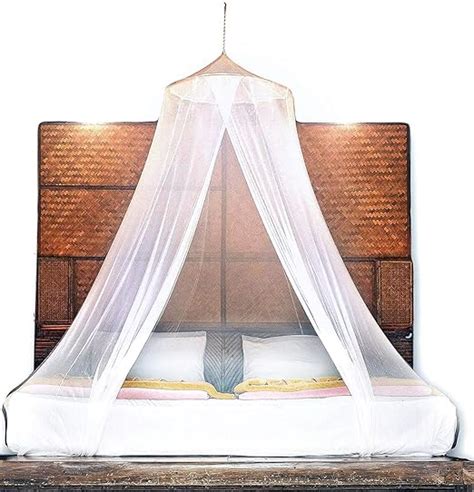 Mosquito Net Deluxe For Bed King Size Plus Carry Pouch For Cozy