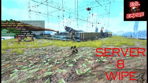 Ark Official Pvp Server Wipe By Evil Empire Youtube