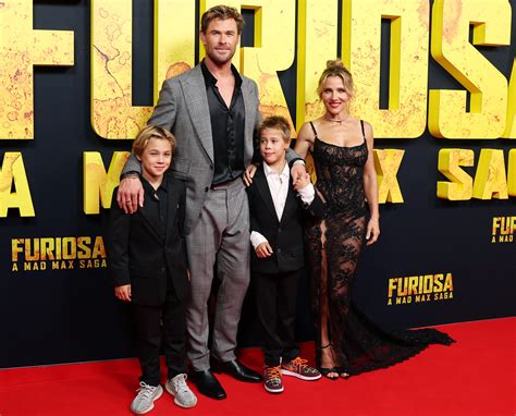 Chris Hemsworth Familie Chris Hemsworth, Elsa Pataky Welcome New