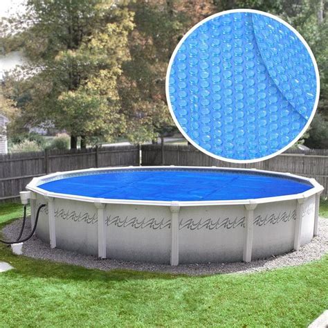 Crystal Blue Heavy Duty Solar Cover For Above Ground Swimming Pools